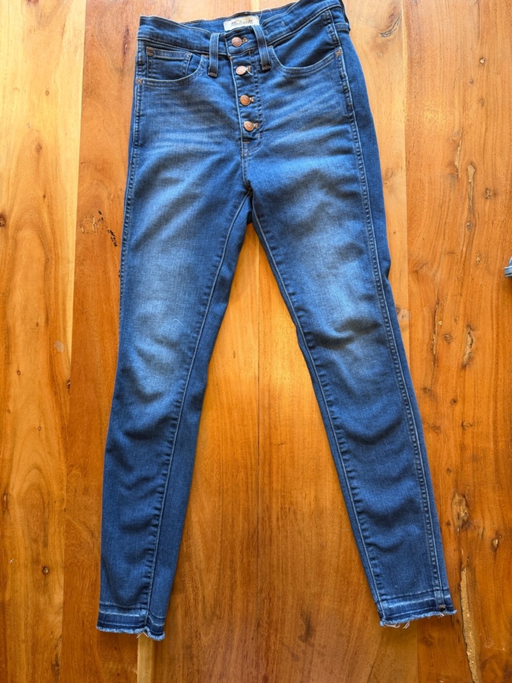 Madewell Model Off Duty‎ 10” High Rise Skinny Jeans 26 (VGUC)